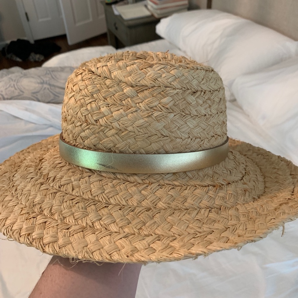 Straw summer sunhat - Picture 2 of 7